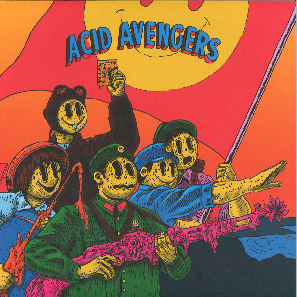 Starving Insect / Crystal Geometry — Acid Avengers 023