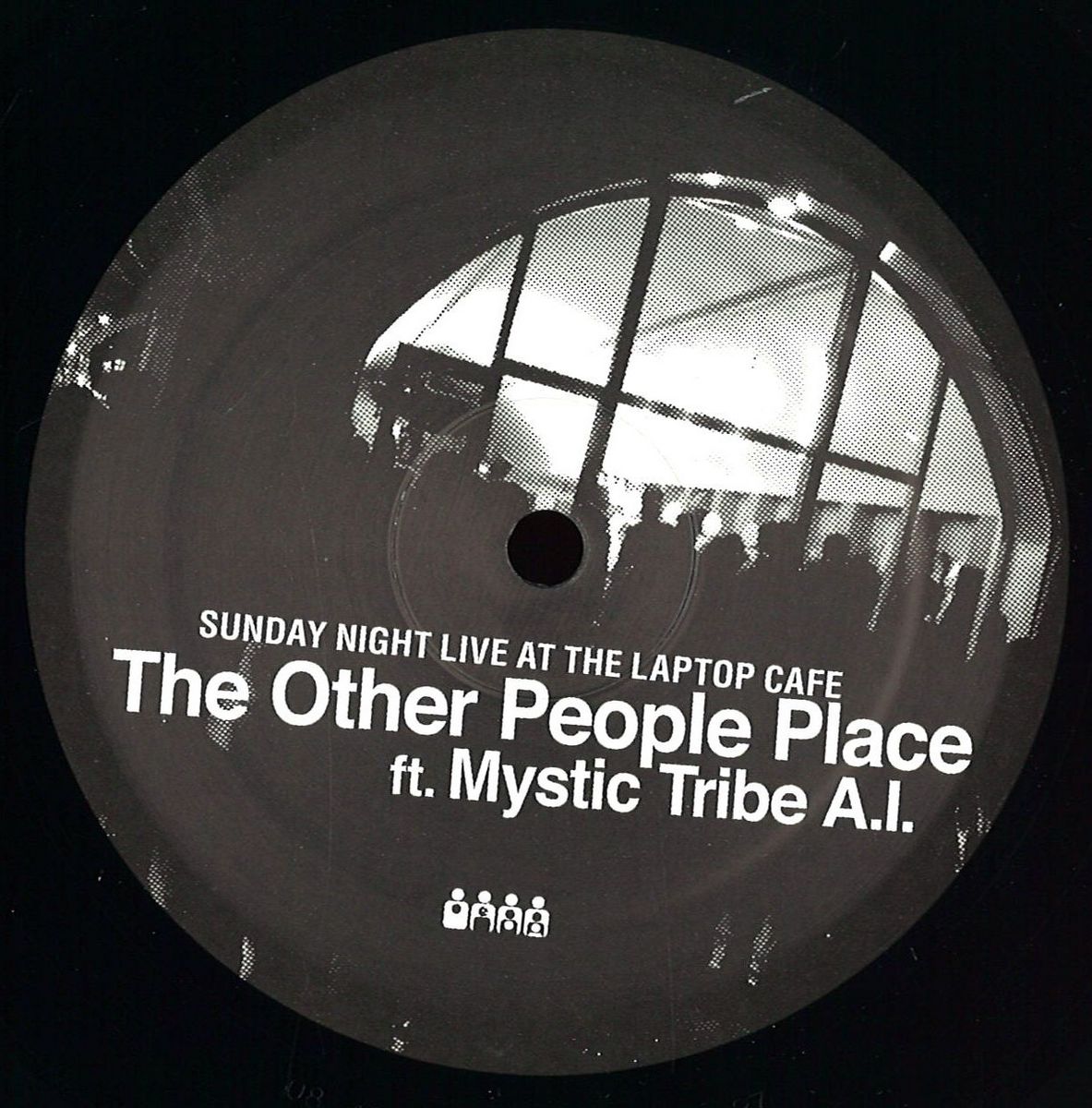 The Other People Place ft. Mystic Tribe a.i. — Sunday Night Live at The Laptop Cafe (Brown/Black Marbled vinyl)