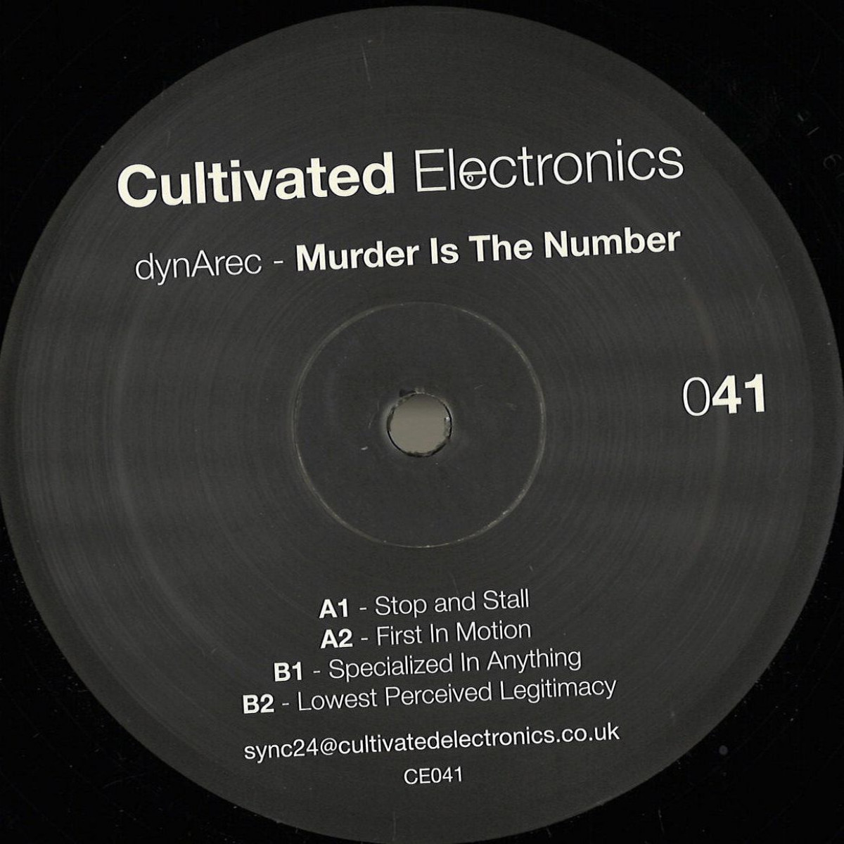 dynArec — Murder Is The Number EP