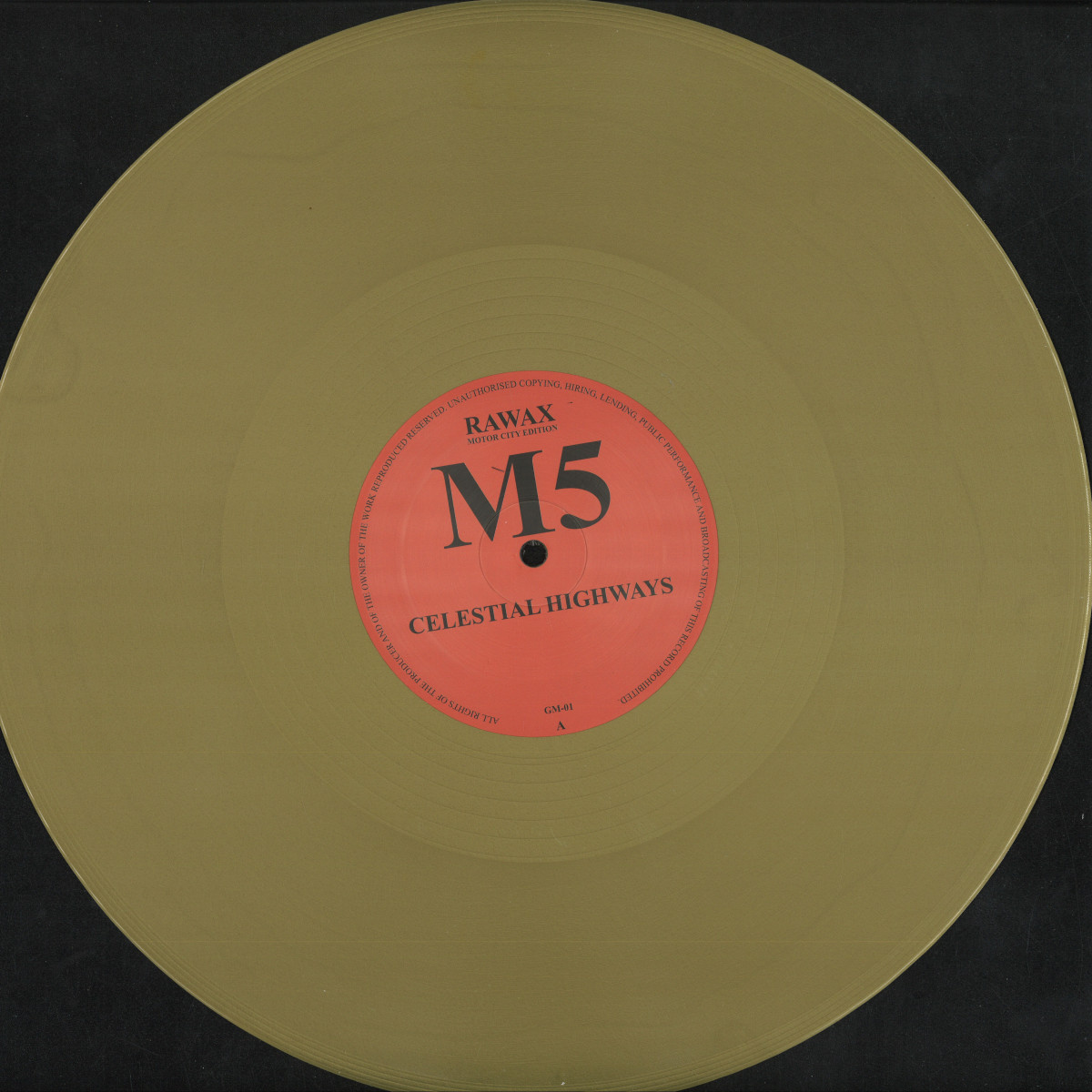 M5 (gerald Mitchell) — Celestial Highways (gold vinyl)