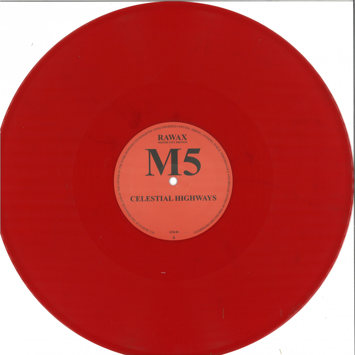 M5 (gerald Mitchell) — Celestial Highways (red vinyl)