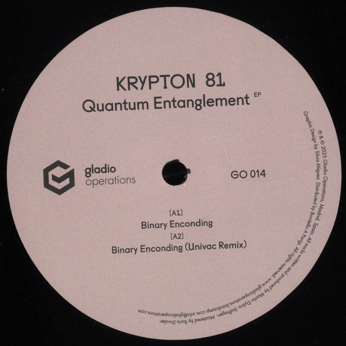 KRYPTON 81 — QUANTUM ENTANGLEMENT EP
