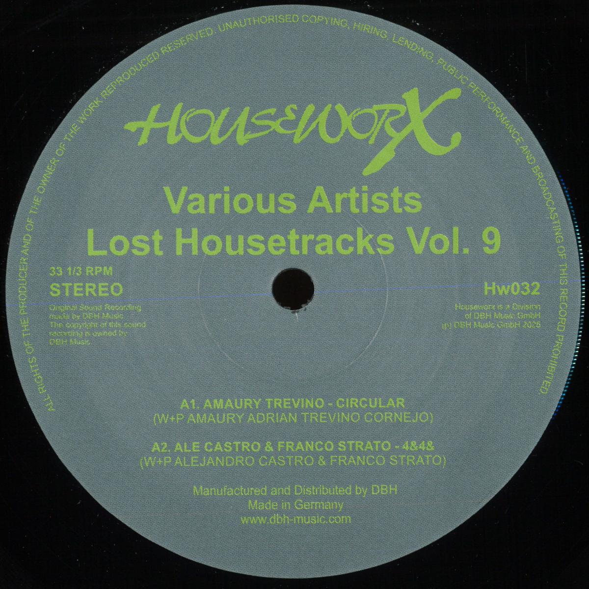 Various Artists — Lost Housetracks Vol. 9