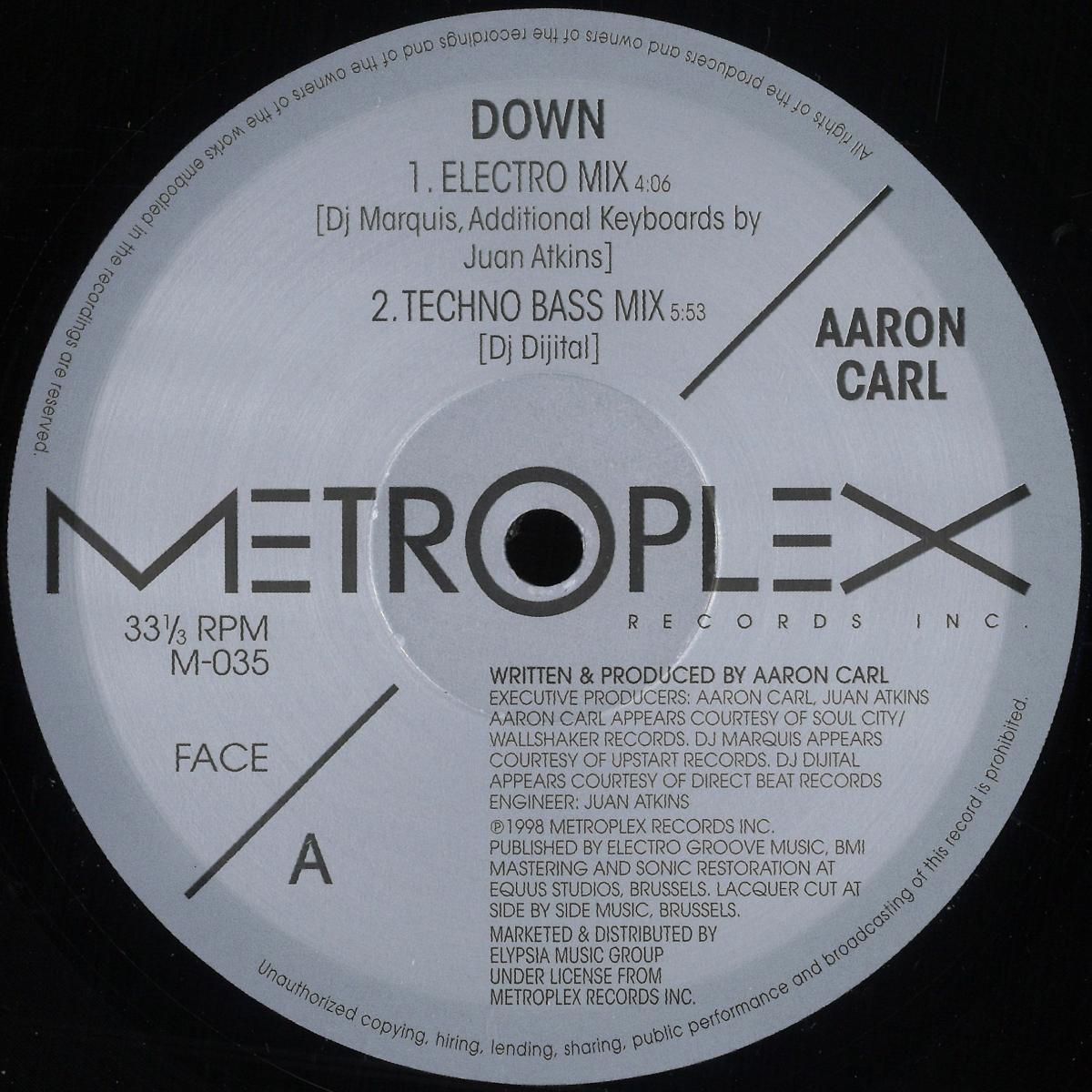 Aaron Carl — Down