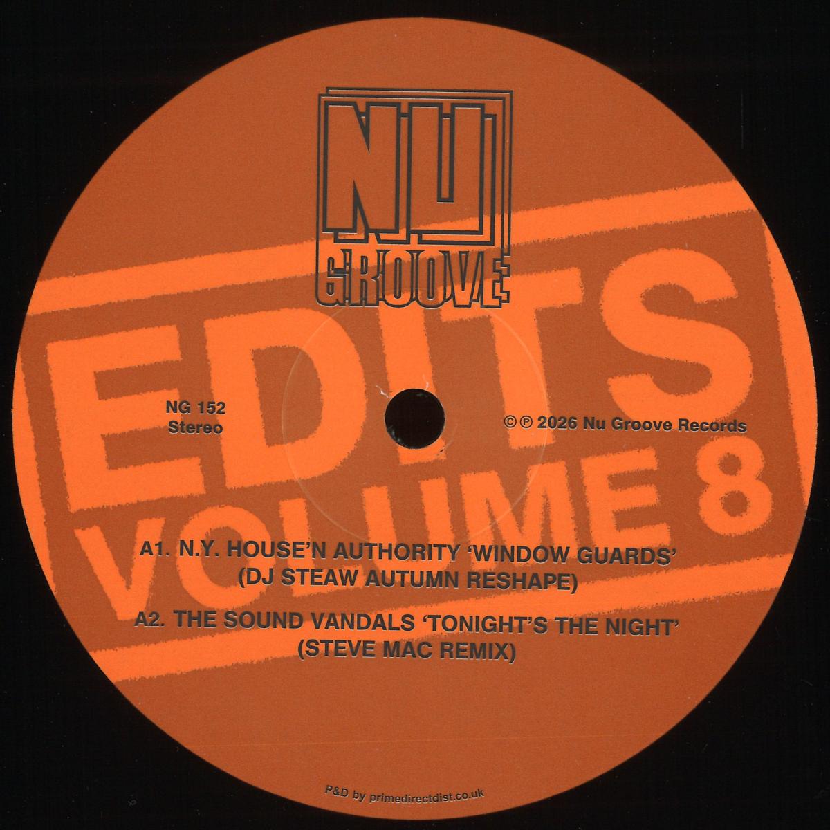 Various — Nu Groove Edits, Vol. 8