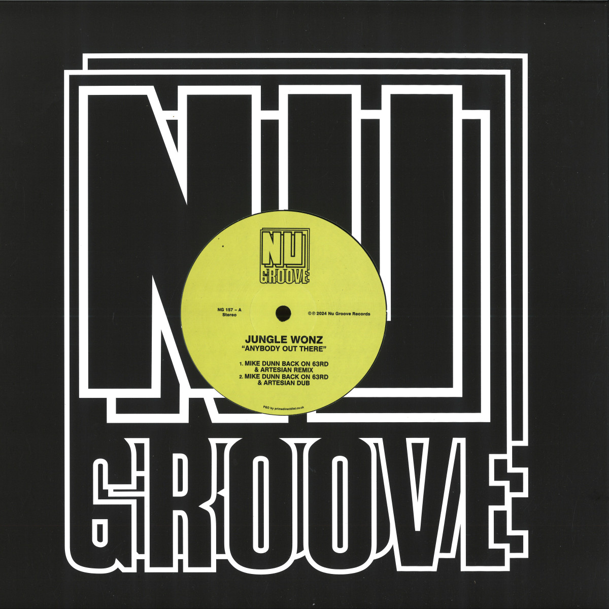Jungle Wonz — Anybody Out There / 20 Paces From The Moon