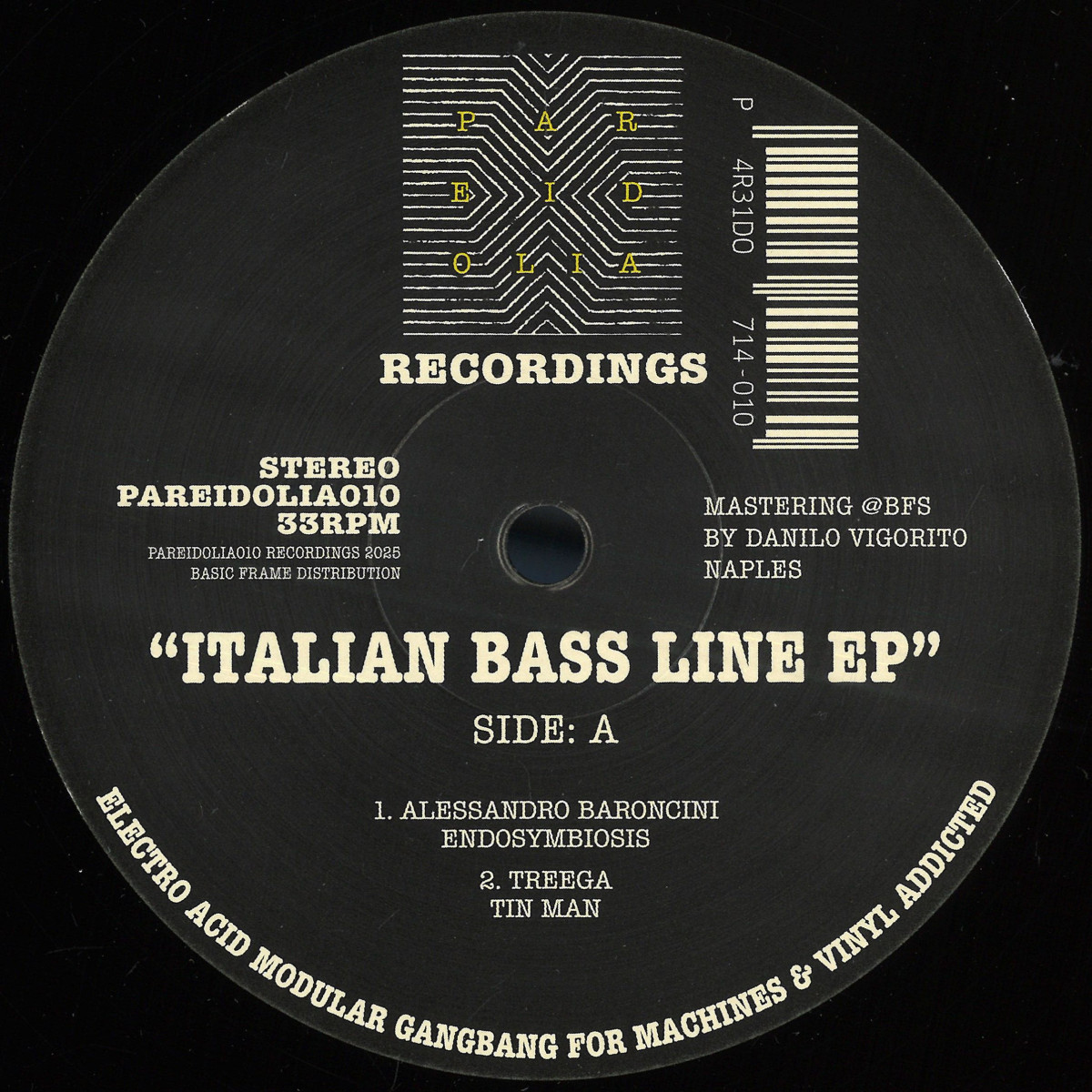 Various — Italian Bass Line Ep