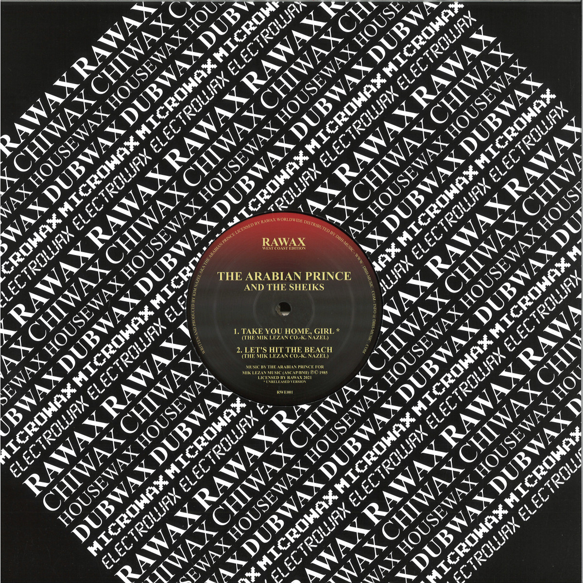 The Arabian Prince And The Sheiks — Take You Home Girl/ Innovator (incl. Dr. Dre Re