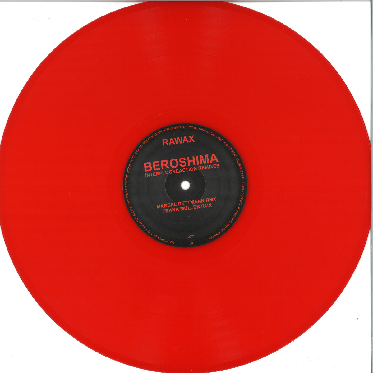 BEROSHIMA — Interplugrecreations Remixes (Repress, RX7R)