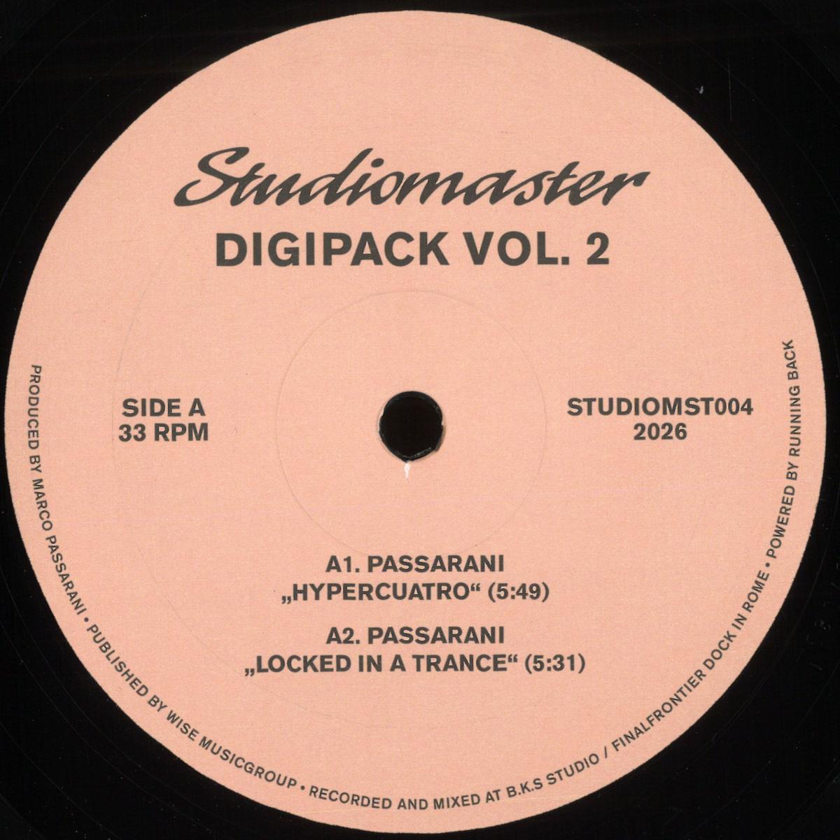 Marco Passarani — Digipack Vol. 2