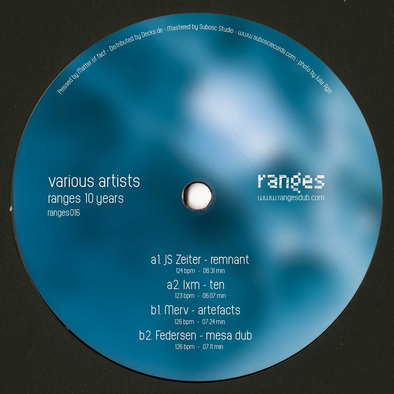Various — Ranges 10 Years