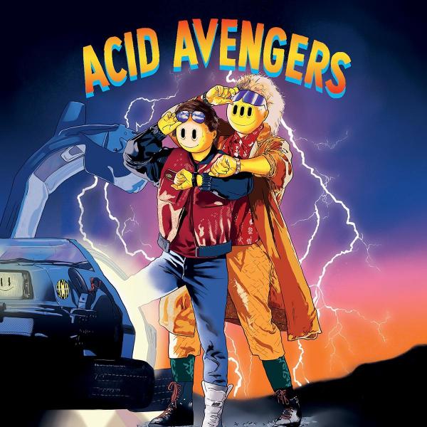 Nite Fleit / False Persona — Acid Avengers 018, обложка