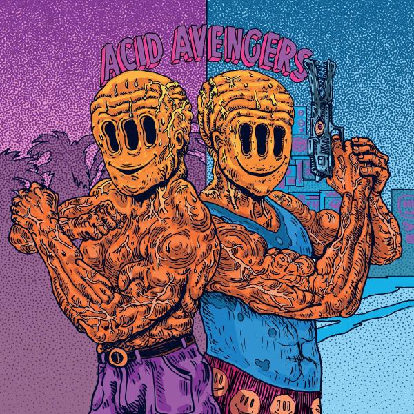 Jaquarius / Mono-enzyme 307 — Acid Avengers 024, обложка