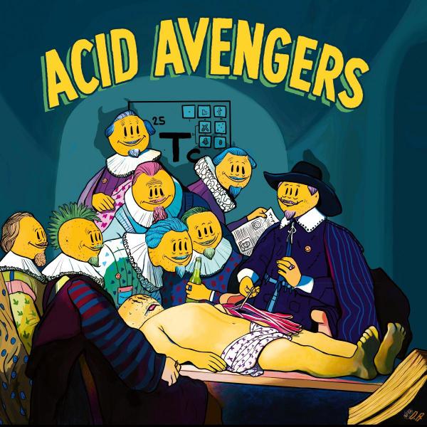 ProOne79 / Fear-E — Acid Avengers 026, обложка