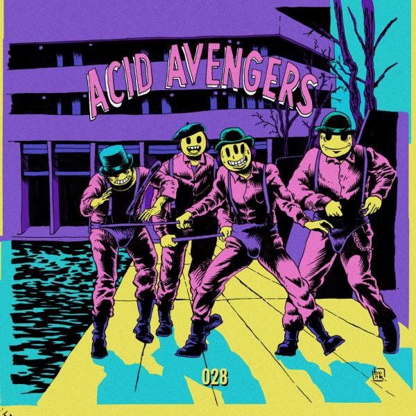 Bound by Endogamy / Raw Ambassador — Acid Avengers 028, обложка