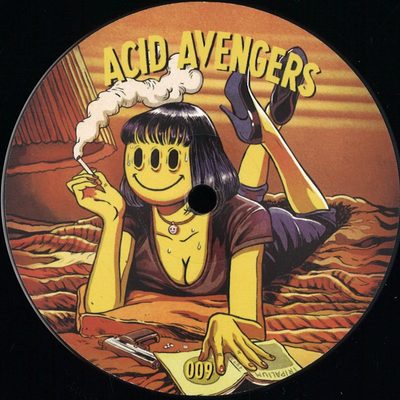 d_b / D. Carbone — Acid Avengers 009, обложка