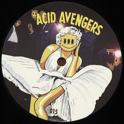 Perseus Traxx / Mantra — Acid Avengers 015, обложка