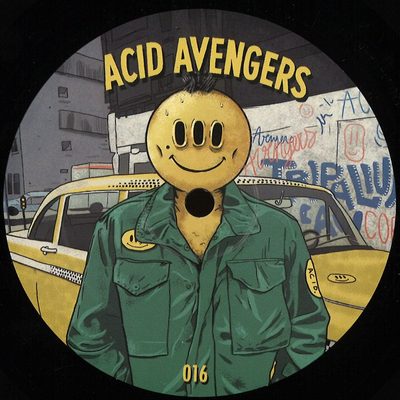 Lake Haze, Celldöd — Acid Avengers 016, обложка