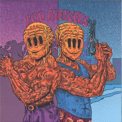 Jaquarius / Mono-enzyme 307 — Acid Avengers 024, обложка