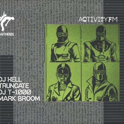 DJ Hell, Truncate, DJ T-1000, Mark Broom — AFM001, обложка