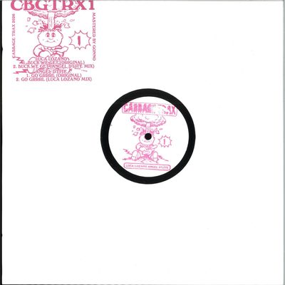Luca Lozano, Angel D'lite — Cabbage Trax 1, обложка
