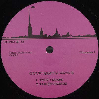 Unknown Artist — Cccp Edits 8, обложка
