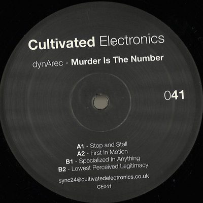 dynArec — Murder Is The Number EP, обложка