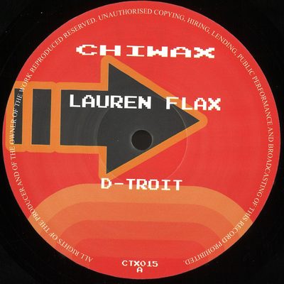 Lauren Flax — D - Troit (incl. Lis Sarroca Rmx), обложка