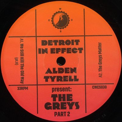 Detroit in Effect & Alden Tyrell — present: The Greys Ii, обложка