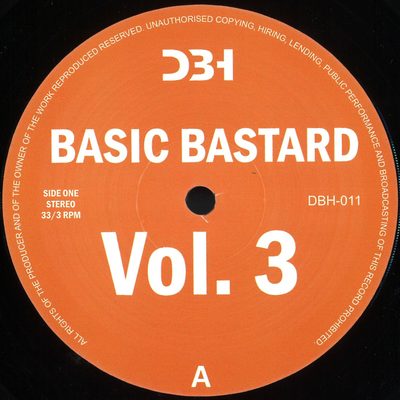 Basic Bastard — Basic Bastard Vol. 3, обложка