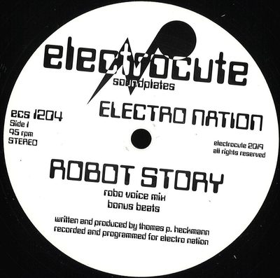 Electro Nation — Robot Story, обложка