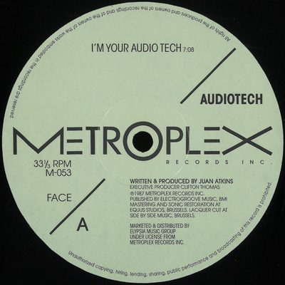 Audiotech — Im Your Audio Tech, обложка