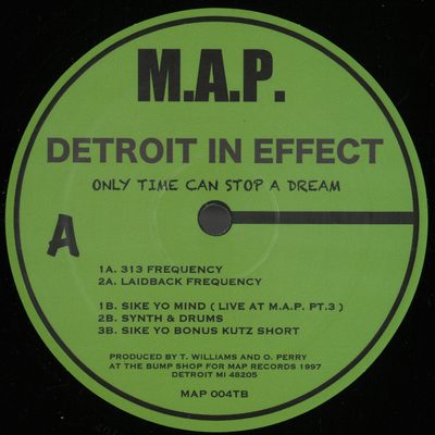 Detroit In Effect — Only Time Can Stop A Dream, обложка
