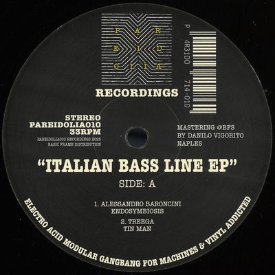 Various — Italian Bass Line Ep, обложка