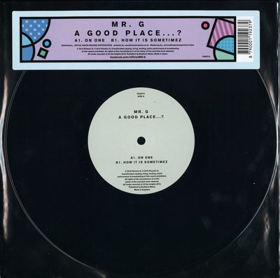 Mr. G — On One / How It Is Sometimez, обложка