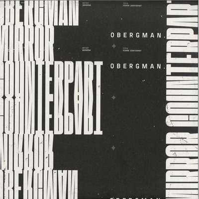 OBERGMAN — Mirror Counterpart LP, обложка