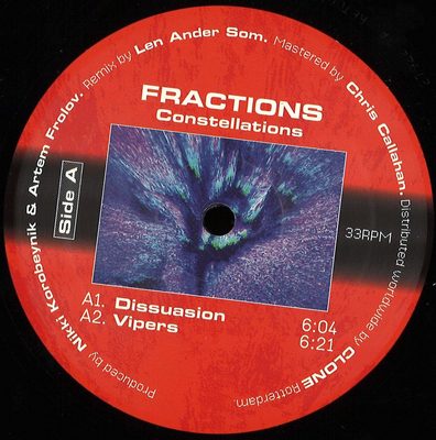 Fractions — Constellations, обложка