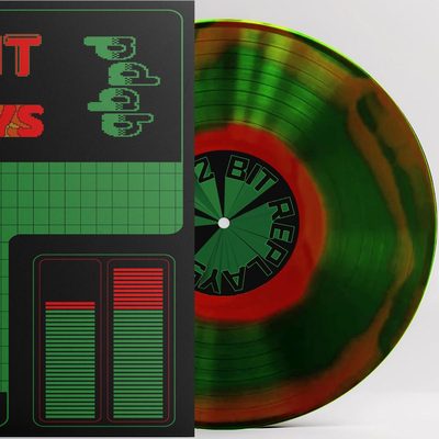 pdqb — 8 1/2 Bit Replays (LP), обложка