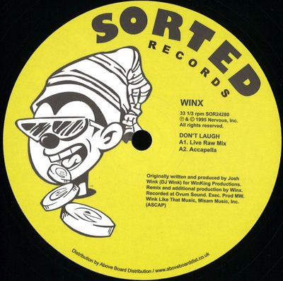 Winx, Richie Hawtin ( Remix) — Don't Laugh, обложка