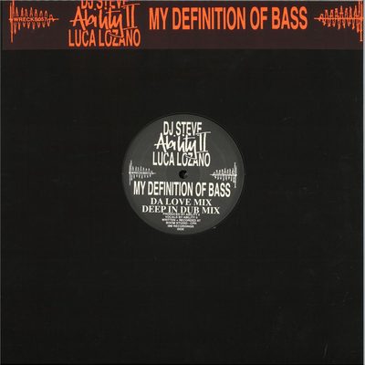 Ability Ii, Luca Lozano, DJ Steve — My Definition of Bass, обложка