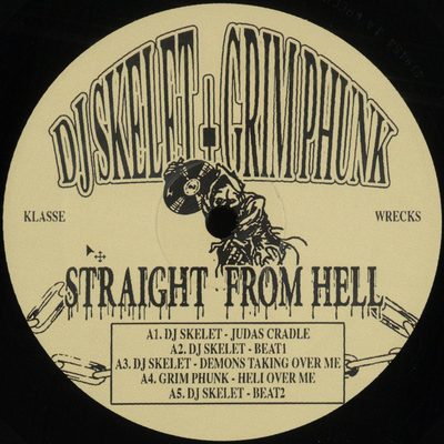 Dj Skelet + Grimphunk — Straight from Hell, обложка